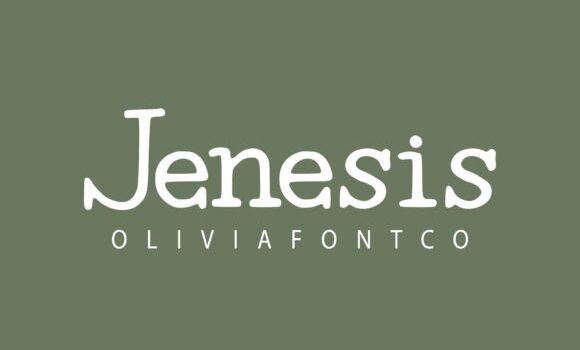 Jenesis Font: Fonts Free Download Jenesis Font - Featured Image