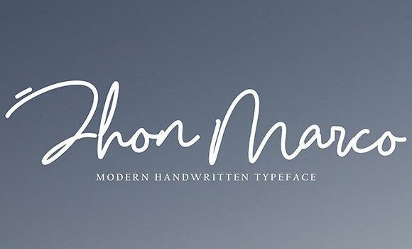 Jhon Marco Font: Fonts Free Download Jhon Marco Font - Featured Image