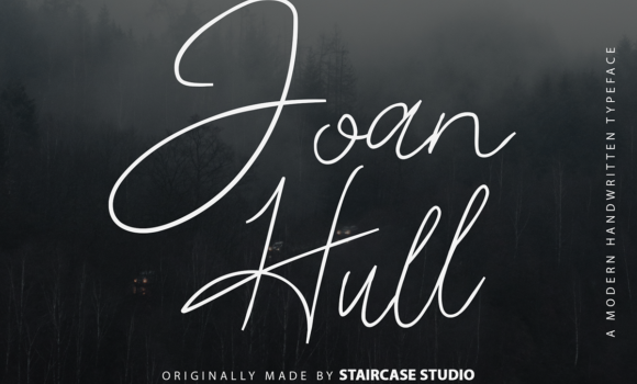 Joan Hull Font - Featured Image