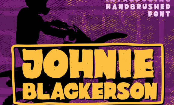 Johnie Blackerson Font - Featured Image