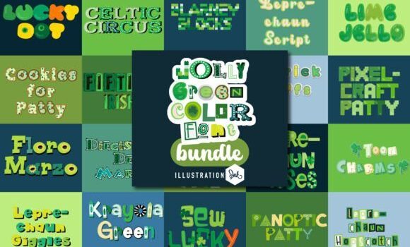 Jolly Green Color Font - Featured Image