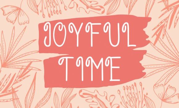 Joyful Time Font: Fonts Free Download Joyful Time Font - Featured Image