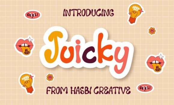 Juicky Font: Fonts Free Download Juicky Font - Featured Image