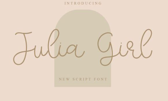 Julia Girl Font: Fonts Free Download Julia Girl Font - Featured Image