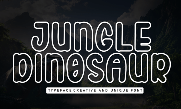 Jungle Dinosaur Font: Fonts Free Download Jungle Dinosaur Font - Featured Image
