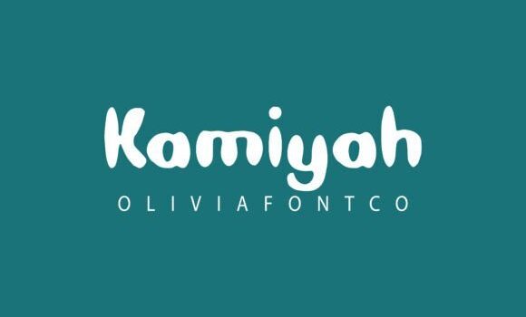 Kamiyah Font - Featured Image