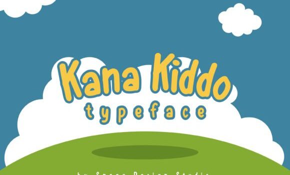 Kana Kiddo Font - Featured Image
