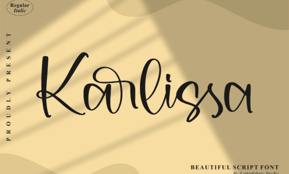Karlissa Font: Fonts Free Download Karlissa Font - Featured Image