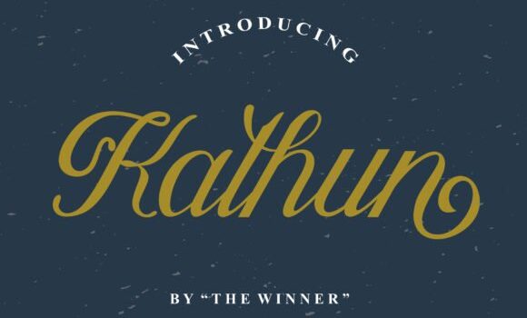 Kathun Font: Fonts Free Download Kathun Font - Featured Image