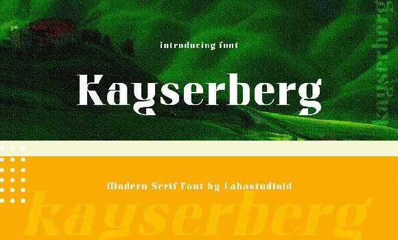 Kayserberg Font: Fonts Free Download Kayserberg Font - Featured Image