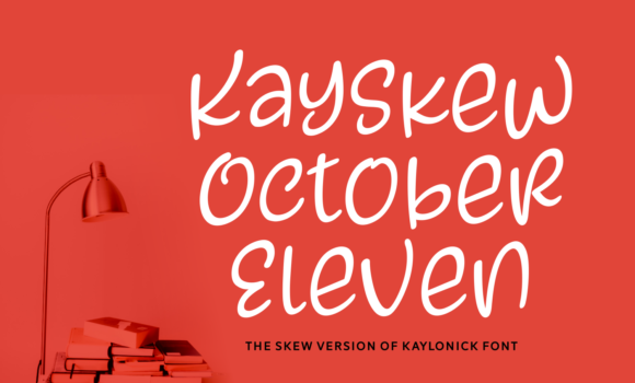 Kayskew October Eleven Font - Featured Image