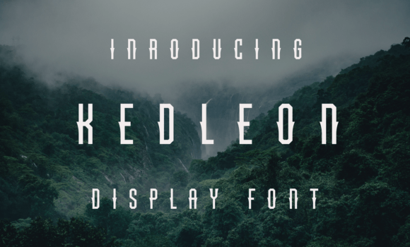 Kedleon Font - Featured Image
