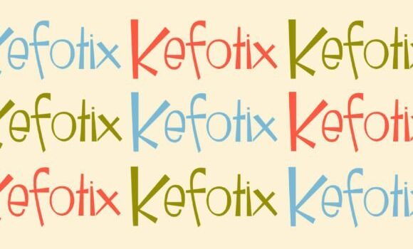 Kefotix Font: Fonts Free Download Kefotix Font - Featured Image