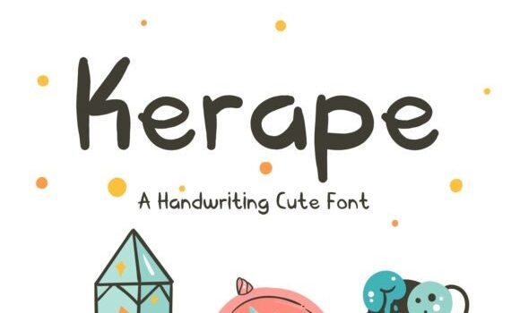 Kerape Font: Fonts Free Download Kerape Font - Featured Image