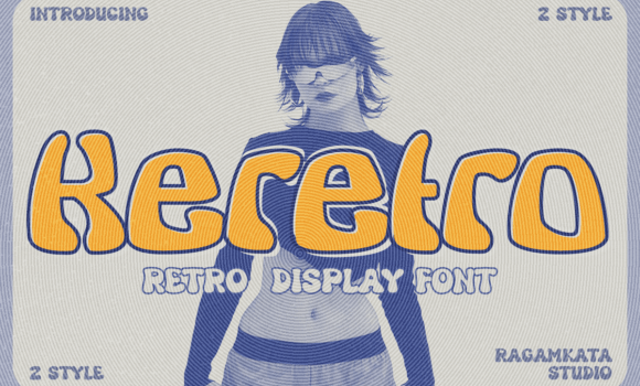 Keretro Font: Fonts Free Download Keretro Font - Featured Image
