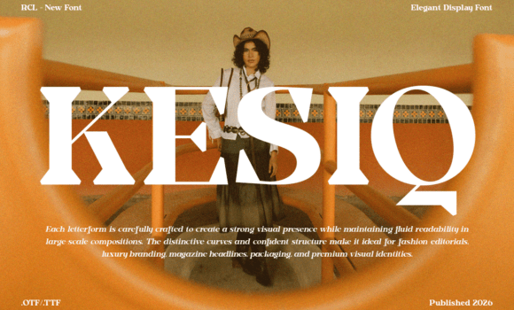 Kesiq Serif Font - Featured Image