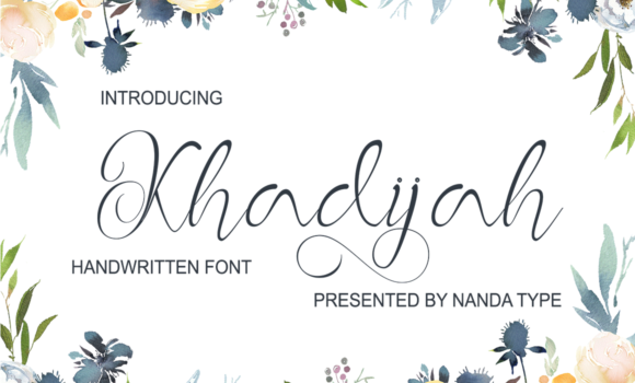 Khadijah Font: Fonts Free Download Khadijah Font - Featured Image