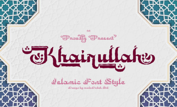 Khairullah Font: Fonts Free Download Khairullah Font - Featured Image