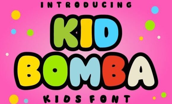 Kid Bomba Font: Fonts Free Download Kid Bomba Font - Featured Image