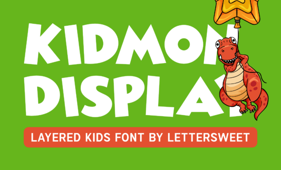 Kidmon Font - Featured Image