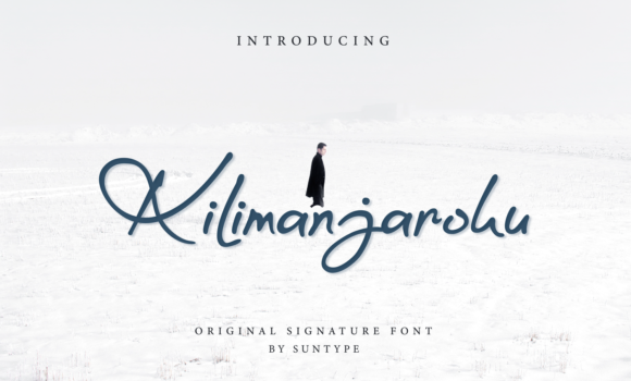 Kilimanjaroku Font - Featured Image