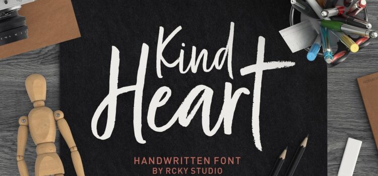 Kind Heart Font Duo Font - Featured Image