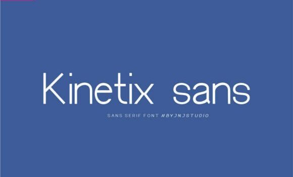 Kinetix Sans Font: Fonts Free Download Kinetix Sans Font - Featured Image