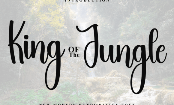 King Jungle Font: Fonts Free Download King Jungle Font - Featured Image