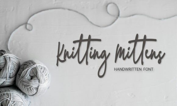 Knitting Mittens Font: Fonts Free Download Knitting Mittens Font - Featured Image