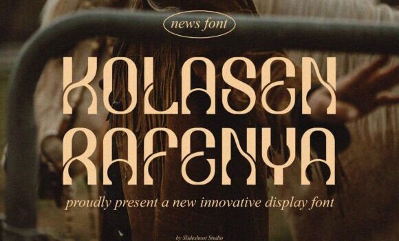 Kolasen Rafenya Font - Featured Image