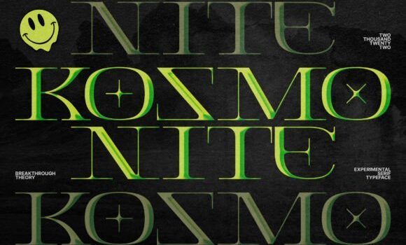 Kosmonite Font: Fonts Free Download Kosmonite Font - Featured Image