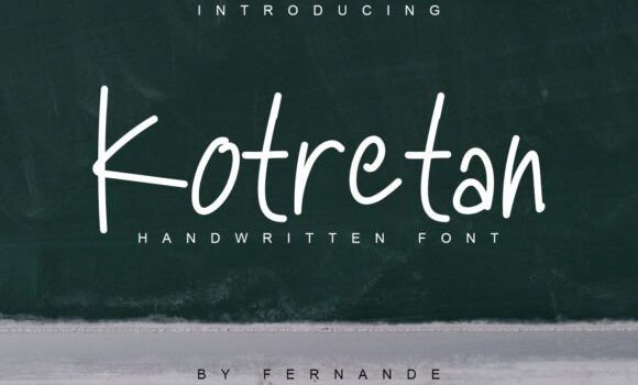 Kotretan Font: Fonts Free Download Kotretan Font - Featured Image