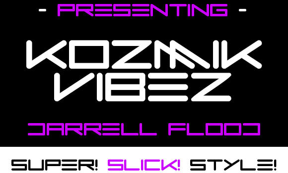 Kozmik Vibez Font - Featured Image
