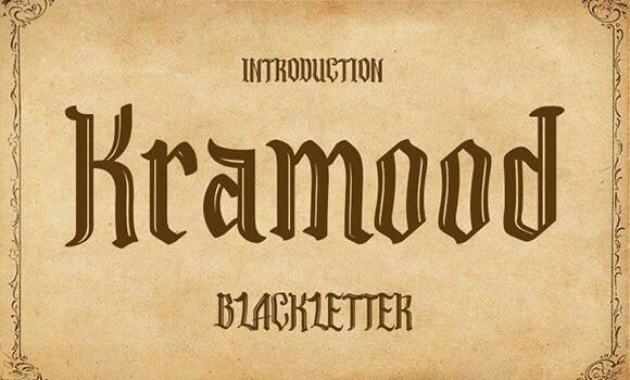 Kramood Font - Featured Image