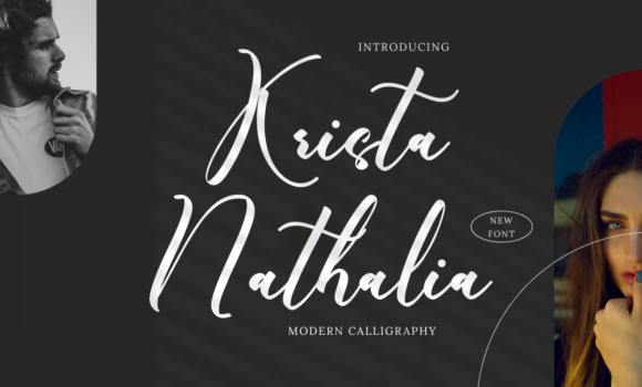 Krista Nathalia Font: Fonts Free Download Krista Nathalia Font - Featured Image