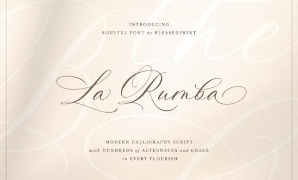 La Rumba Font: Fonts Free Download La Rumba Font - Featured Image