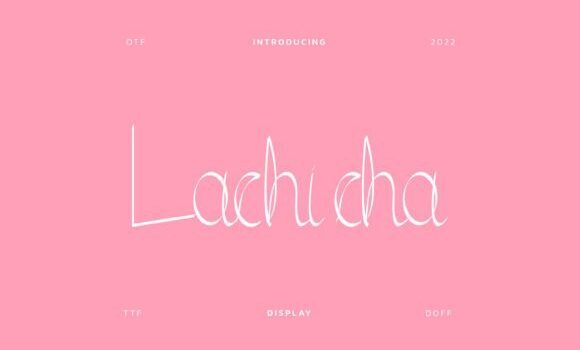 Lachicha Font: Fonts Free Download Lachicha Font - Featured Image