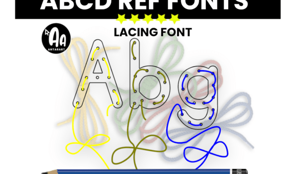 Lacing Alphabet Font: Fonts Free Download Lacing Alphabet Font - Featured Image