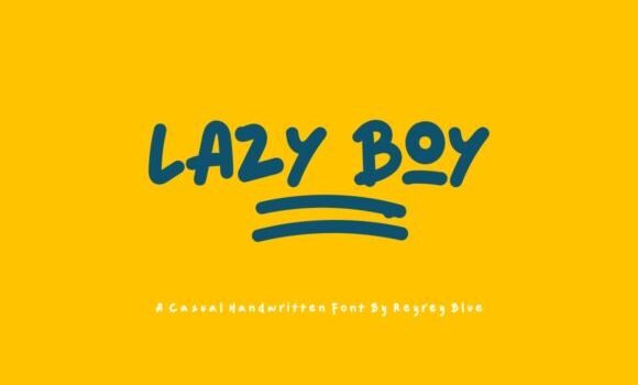 Lazy Boy Font: Fonts Free Download Lazy Boy Font - Featured Image