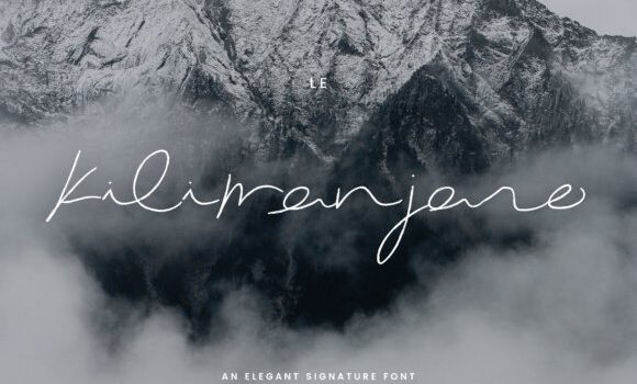 Le Kilimanjaro Font: Fonts Free Download Le Kilimanjaro Font - Featured Image