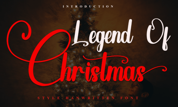Legend of Christmas Font - Featured Image