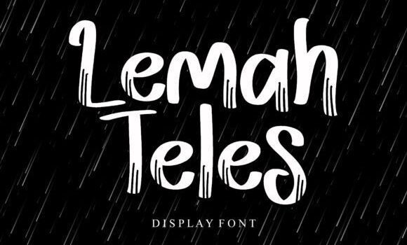 Lemah Teles Font - Featured Image