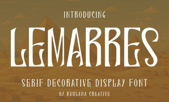 Lemarres Font: Fonts Free Download Lemarres Font - Featured Image