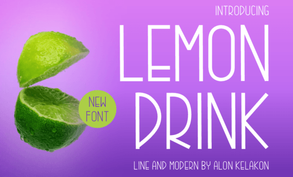 Lemon Drink Font: Fonts Free Download Lemon Drink Font - Featured Image