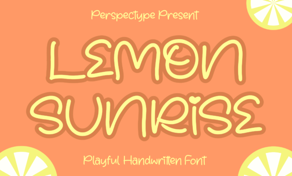 Lemon Sunrise Font: Fonts Free Download Lemon Sunrise Font - Featured Image
