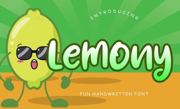 Lemony Font: Fonts Free Download Lemony Font - Featured Image