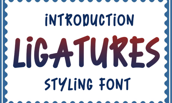 Ligatures Font: Fonts Free Download Ligatures Font - Featured Image