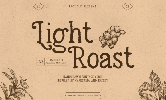 Light Roast Font: Fonts Free Download Light Roast Font - Featured Image