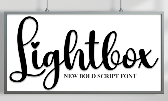 Lightbox Font: Fonts Free Download Lightbox Font - Featured Image