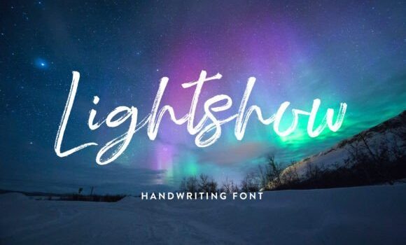 Lightshow Font: Fonts Free Download Lightshow Font - Featured Image